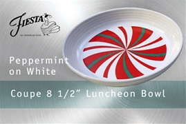 Fiesta Peppermint Coupe 8 1/2 Inch Luncheon Bowl 